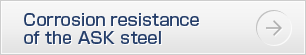 Corrosion resistance of the ASK steel